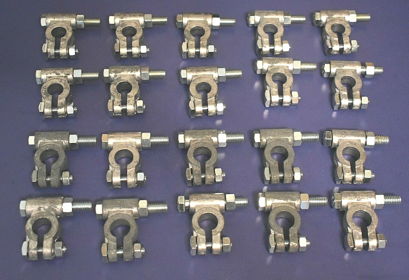 20 Military Style Battery Terminals For Off-Road Vehicles USA MADE 10 POS 10 NEG