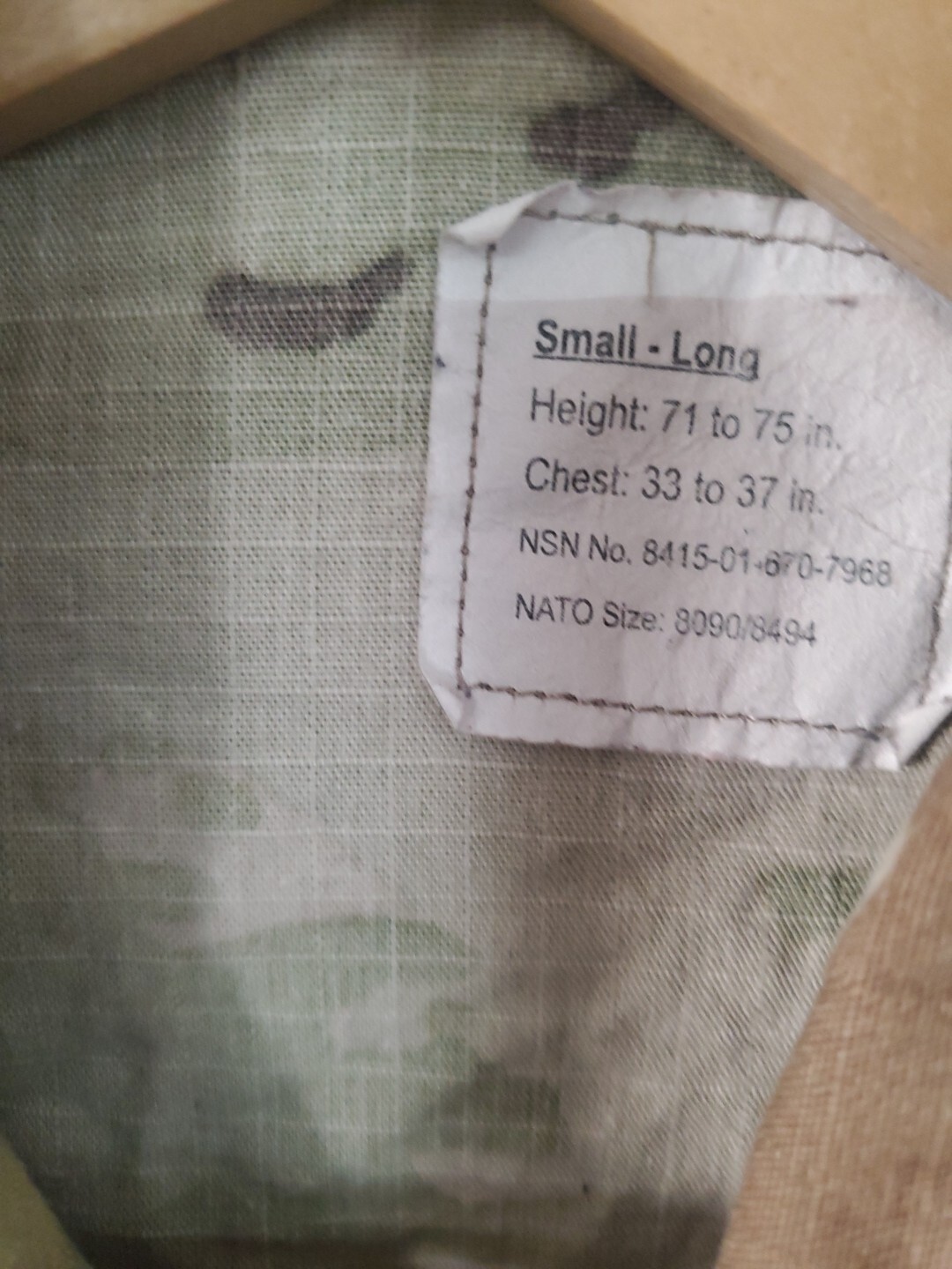 Small Long USAF IMPROVED HOT WEATHER PANTS COMBAT TROUSER SCORPION