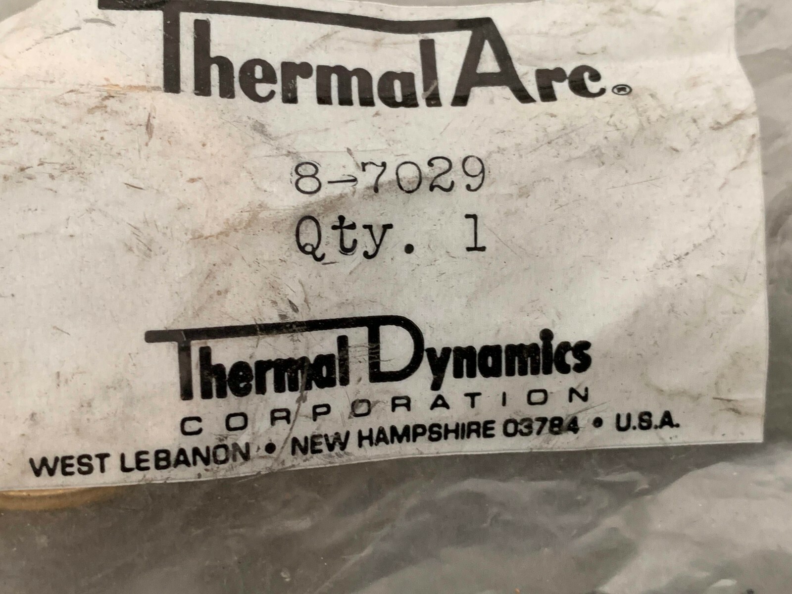 Thermal Dynamics Adapter P/N 8-7029