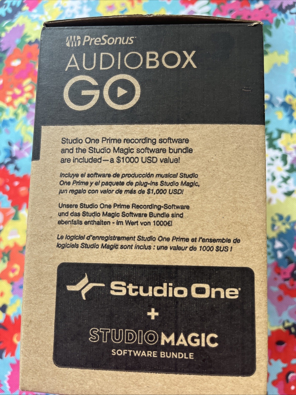 PreSonus AudioBox Go 2x2 USB-C Audio Interface Brand New In Box