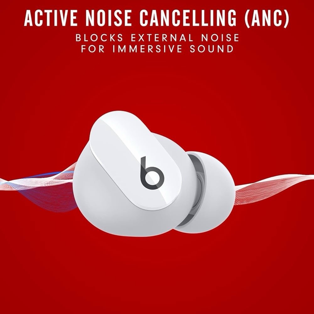 Beats Studio Buds True Wireless Noise Cancelling Earbuds White