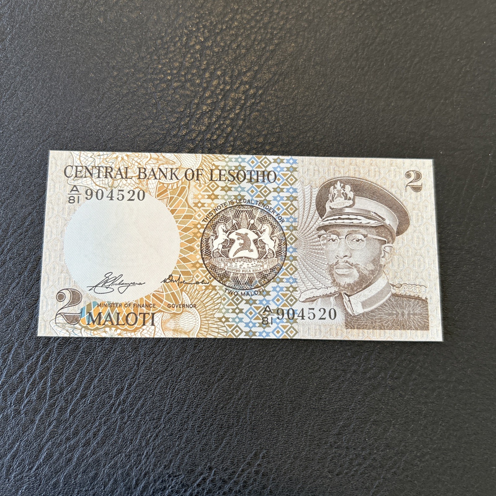 Lesotho- 2 Maloti- 1981 UNC