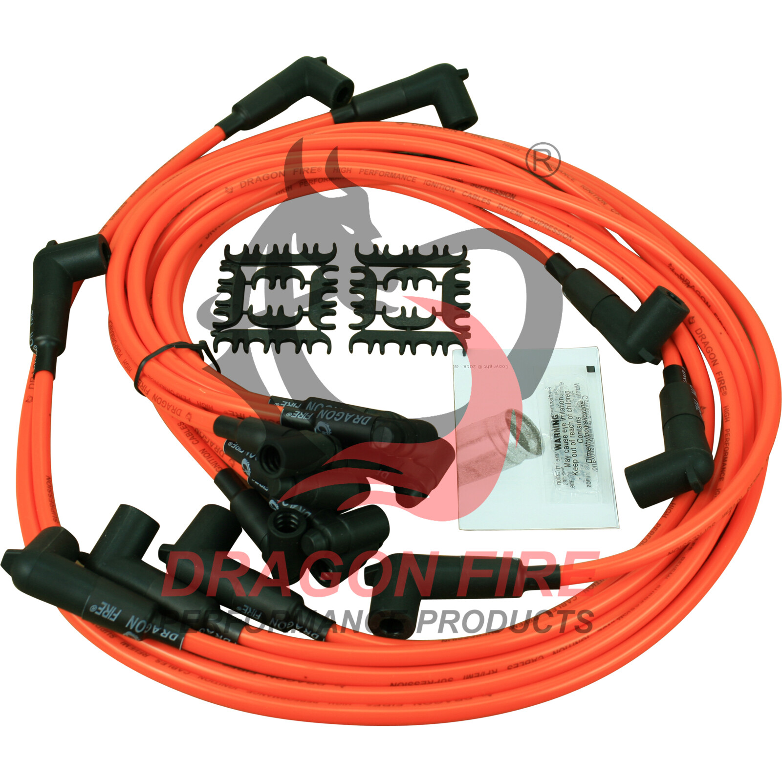 Dragon Fire Low Plug Wire Set For 1959-1972 Dodge Mopar Chrysler 383 400 413 440