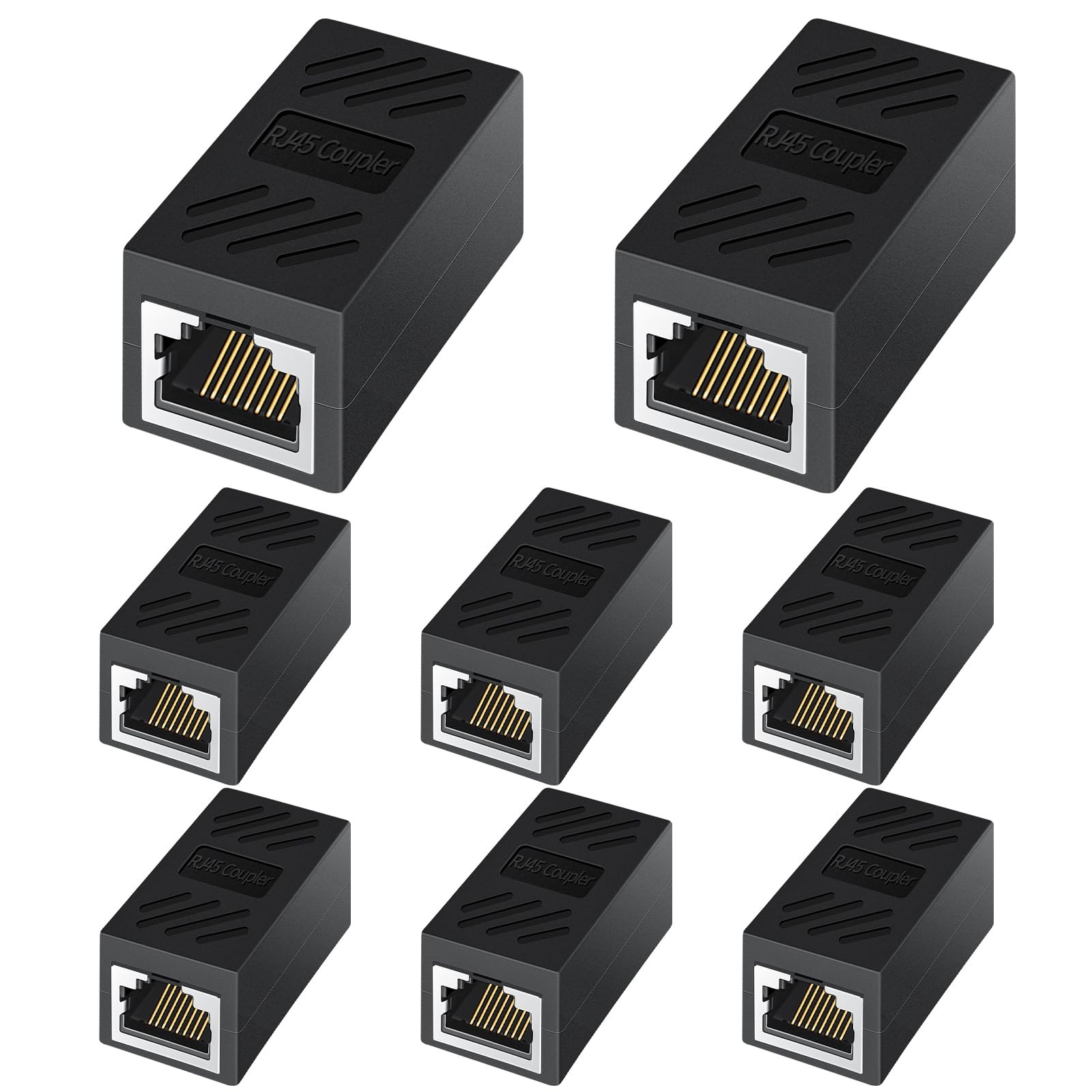 RJ45 Coupler, Ethernet Coupler-Female to Female Internet Network Cable Extend...
