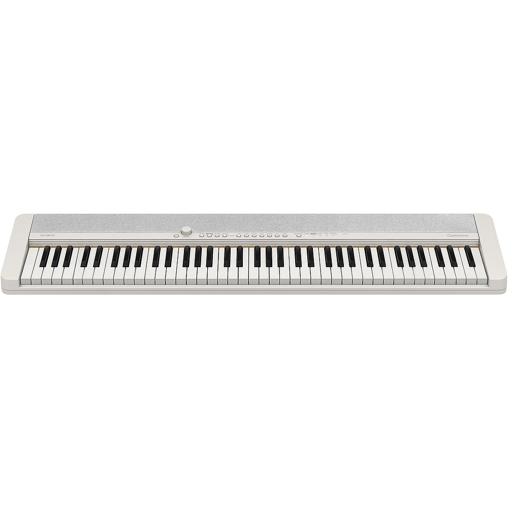 Casio CTS1 76 Portable Keyboard Essentials Bundle White