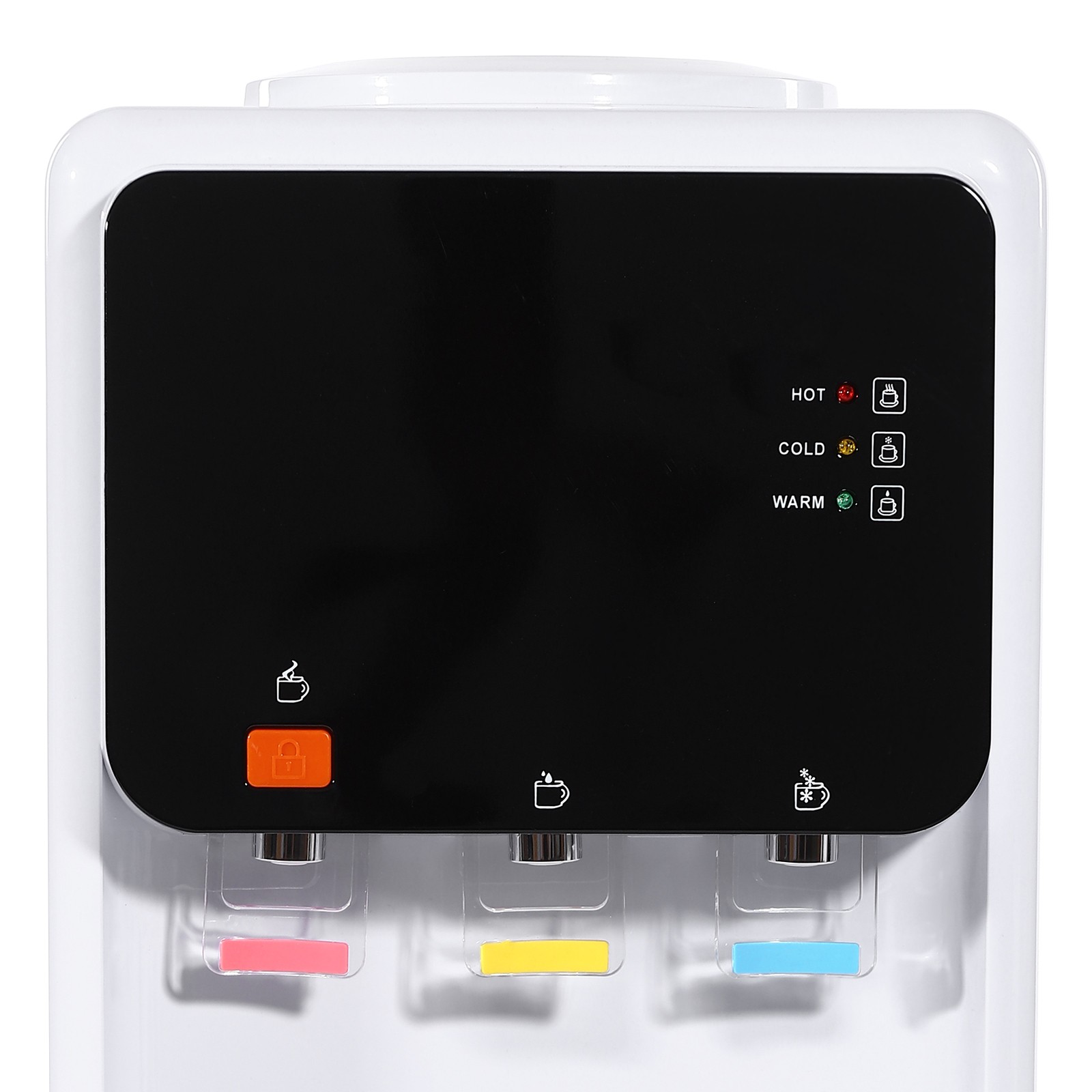 Top Loading Countertop Water Dispenser Hot Cold Water Cooler Drinking Machine