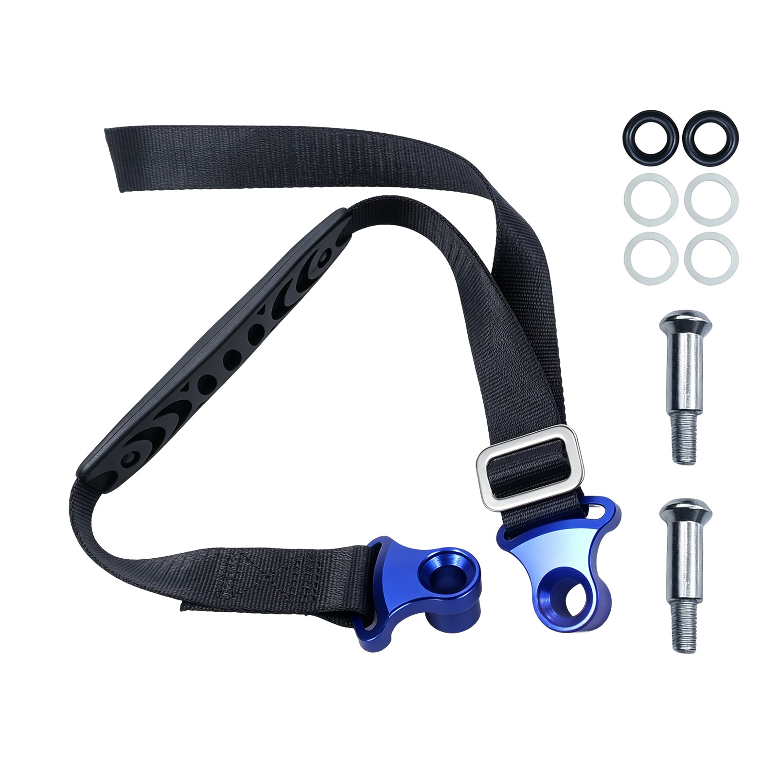 23.62in Off-road Motorcycle Rescue Pull Strap, Motorcycle Recovery Strap