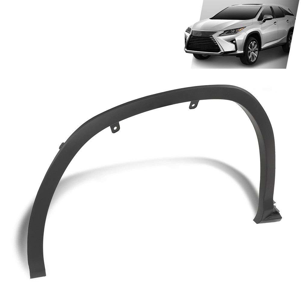Fit For 2016-2019 Lexus RX350 RX450h Front Left Fender Flare Wheel Arch Molding