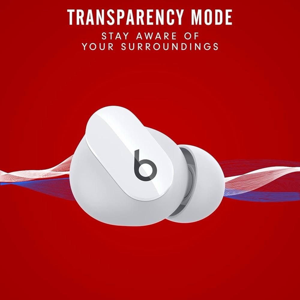 Beats Studio Buds True Wireless Noise Cancelling Earbuds White