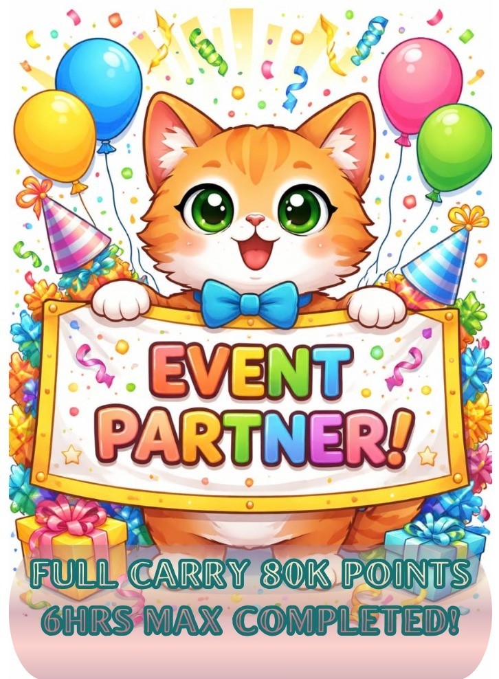 mGO⚡Event Partners⚡Full Carry 80K Points⚡Coming 2nd May⚡6Hrs Max Completed! 🚀