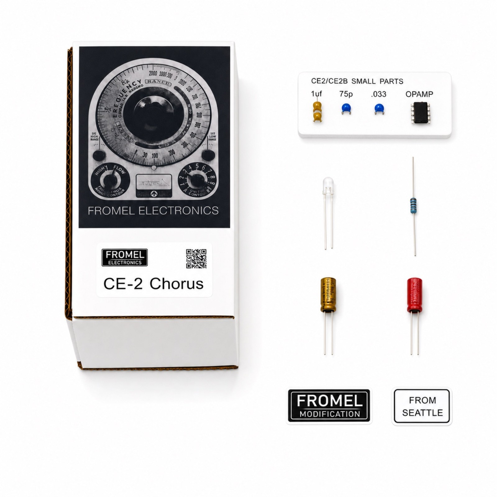 Fromel Electronics - Boss CE-2 Chorus Mod Kit for CE2 by Fromel