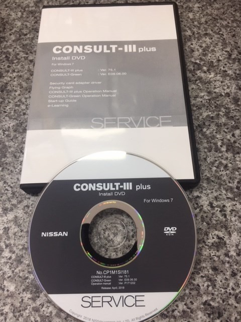 Nissan Consult 3 III Plus J2534 Diagnostics Repair Passthru Software 2026 on USB