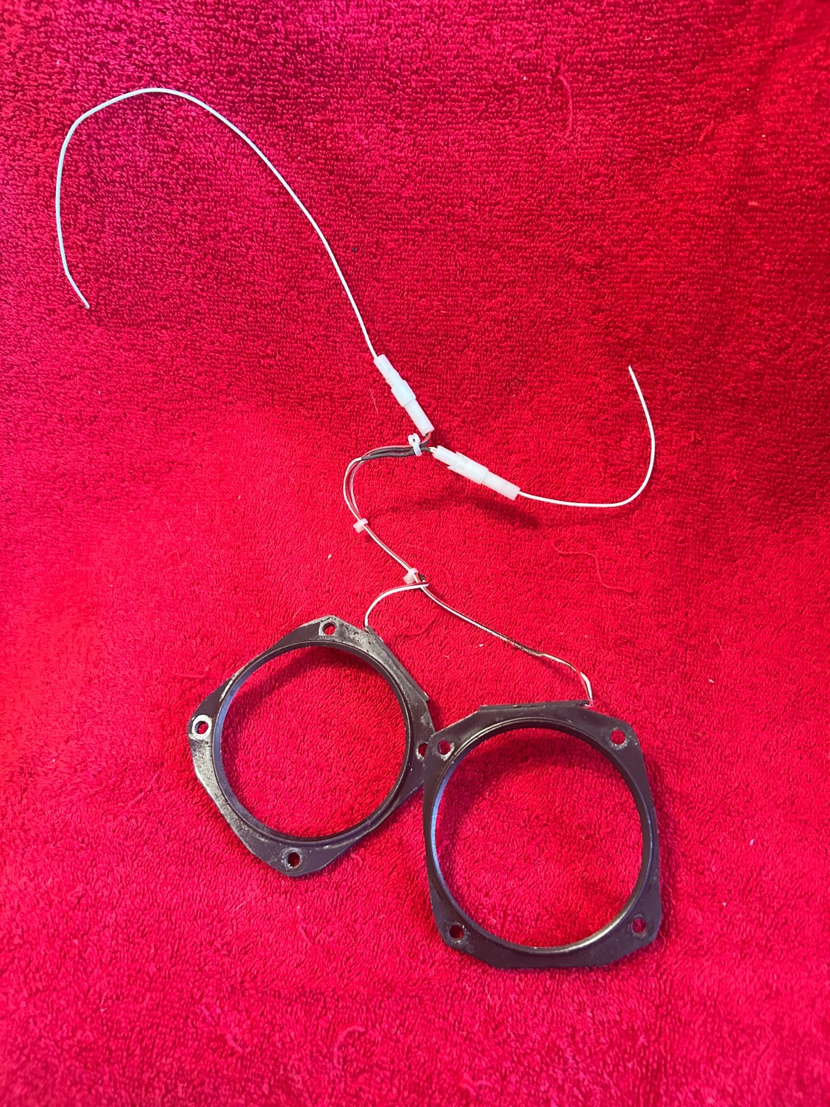 LOT OF 2 14V VOLT STANDARD 3" INSTRUMENT LIGHT RINGS
