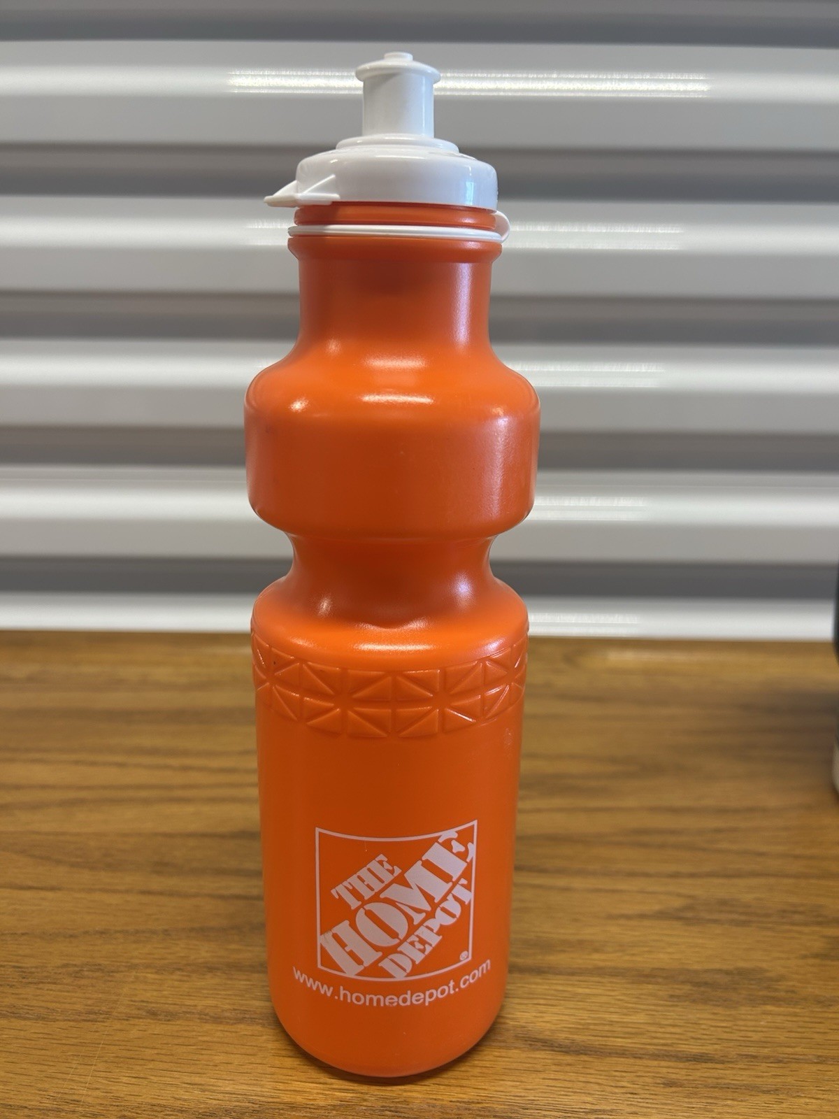 Home Depot Water Bottle, Plastic, Orange, New