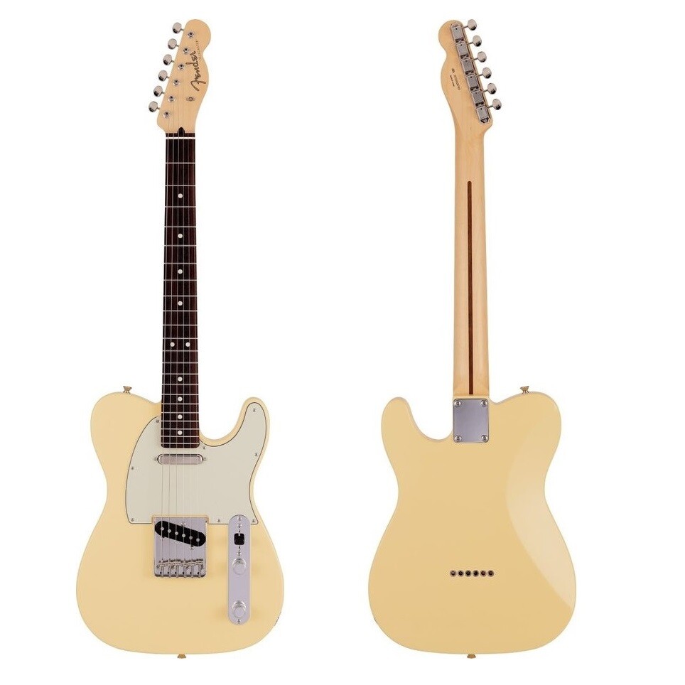 Fender Made in Japan Junior Collection Telecaster Satin Vintage White Guitar