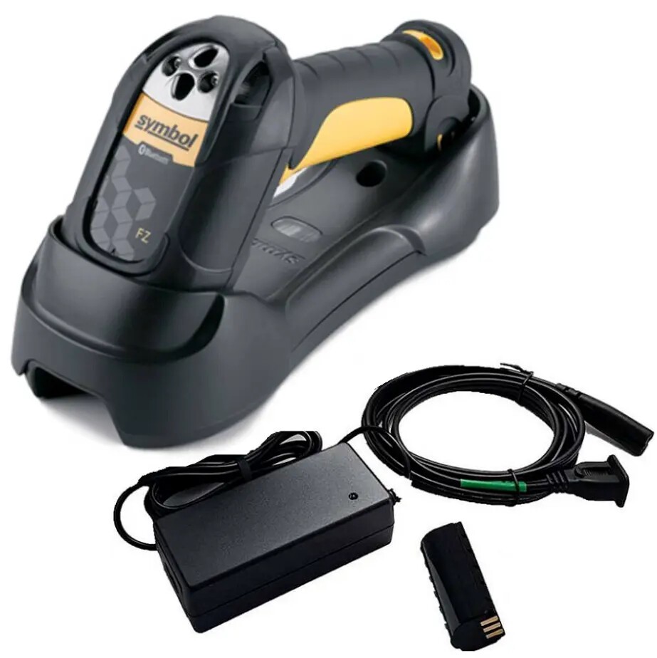 Zebra LS3578-FZ20005WR Wireless Bluetooth1D Laser Barcode Scanner w/ Cradle!