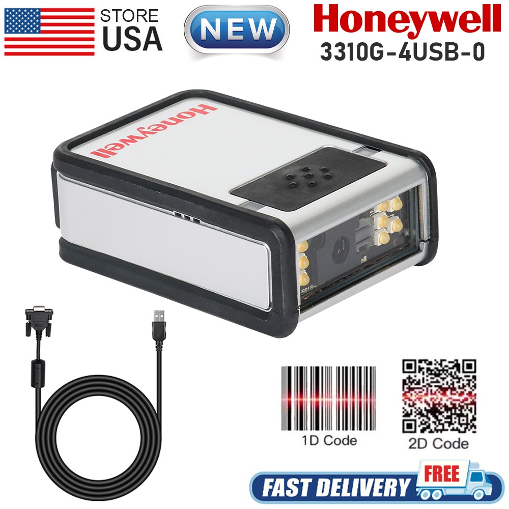 Honeywell Vuquest 3310G 1D 2D Handheld USB Barcode Scanner Reader 3310G-4USB-0