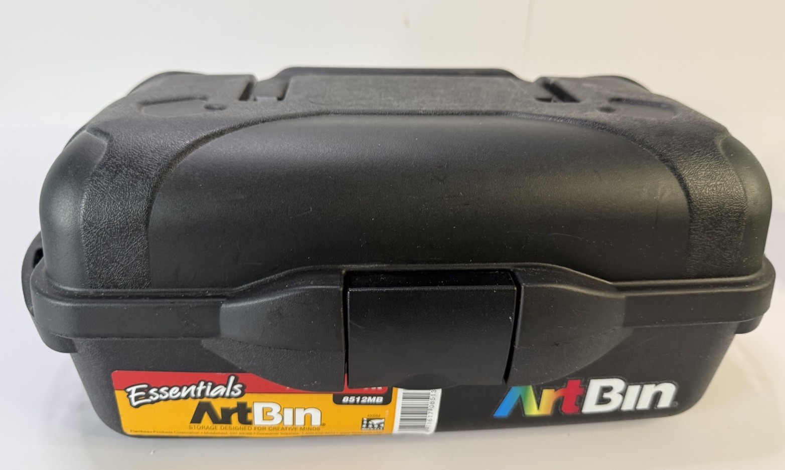 ArtBin Essentials 1-Tray Box 8512MB Black Art Supply Craft Storage Case 15"