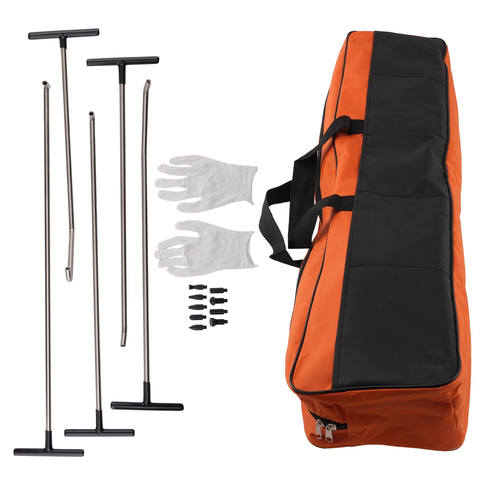 16x  Dent Removal Rods Kit Paintless Repair Stainless Steel Tool Kit