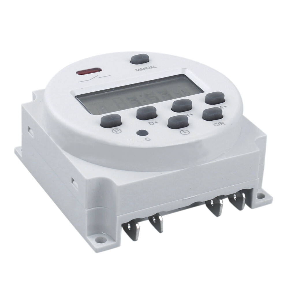 CN101 DC 12V Digital LCD Power Programmable Timer Time Relay Switch