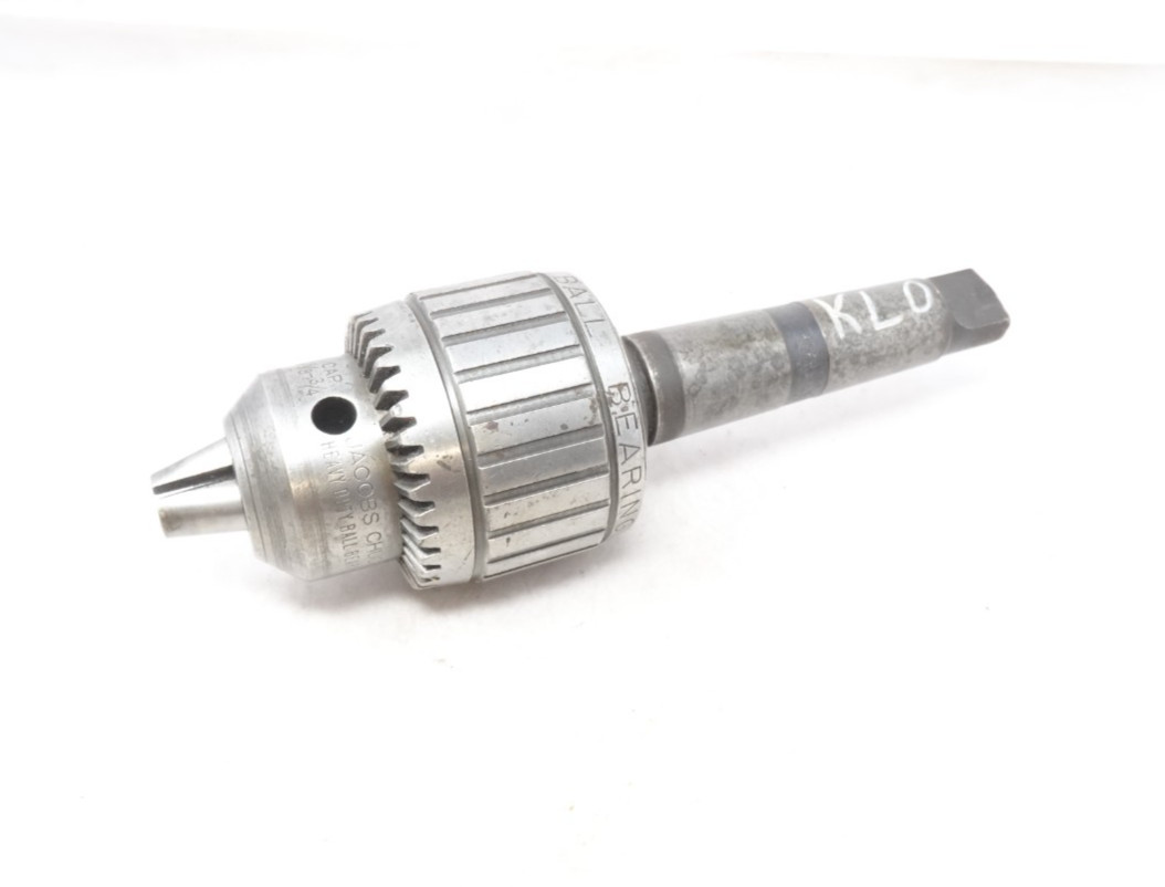 Jacobs 18N Ssuper Drill Chuck 1/8" - 3/4" Capacity Morse Taper 4 4MT Shank KL0