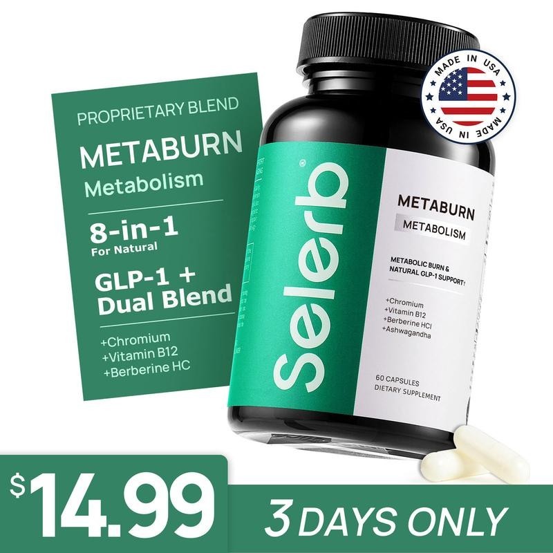 Selerb Metaburn for Daily Nutrient Support ?CVitamin B12 & Berberine HCI