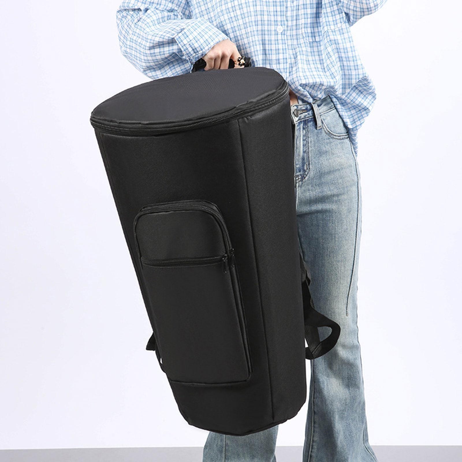 Djembe Drum Bag Black Accessory Shockproof Musical Instrument Accessory