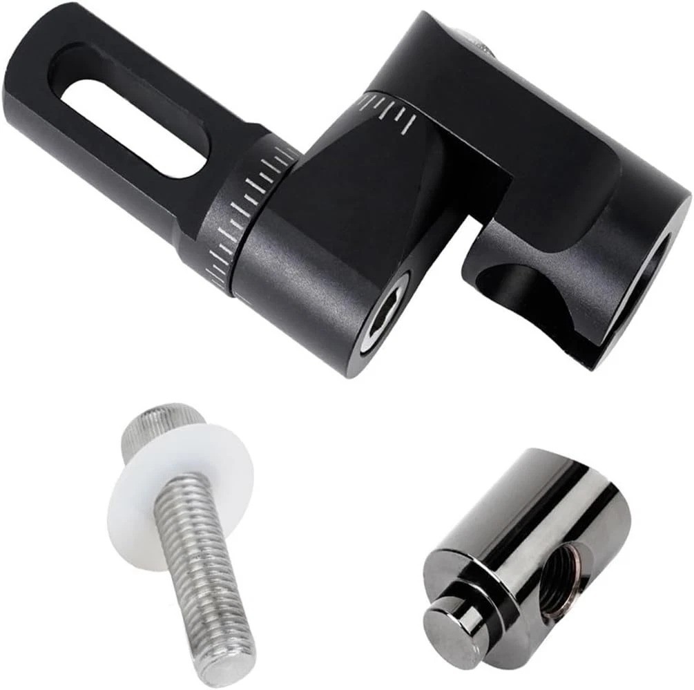 Adjustable Single Side V-Bar Mount with Quick Disconnect for Bow Stabilization-~