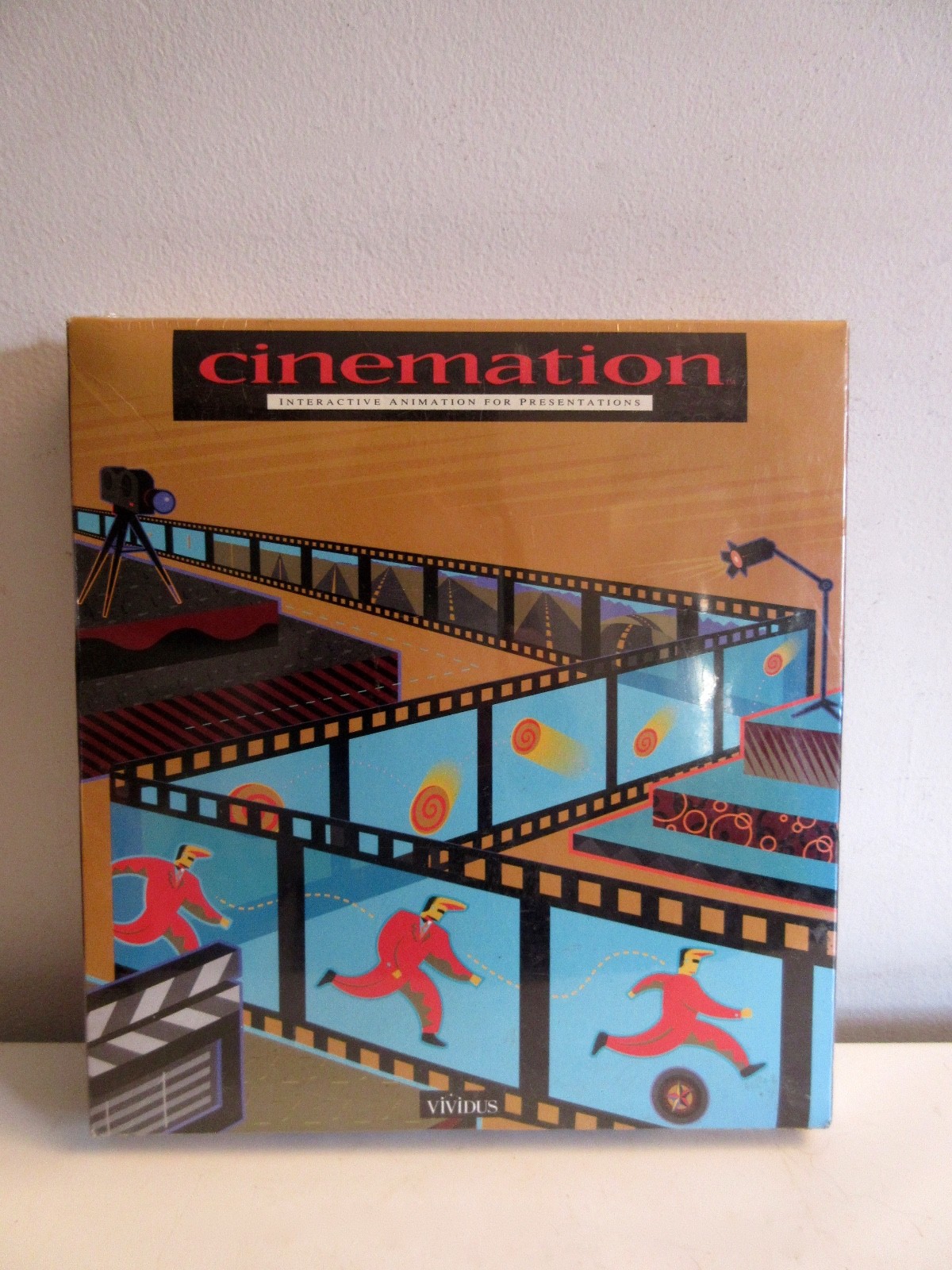 Cinemation Interactive Animation for Presentation by Vividus 1991 Copyright NOS