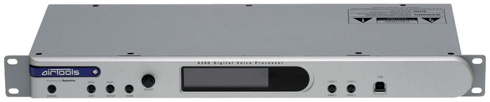 Airtools Symetrix 6200 Digital Mic Preamplifier Voice Speech Processor Voiceover