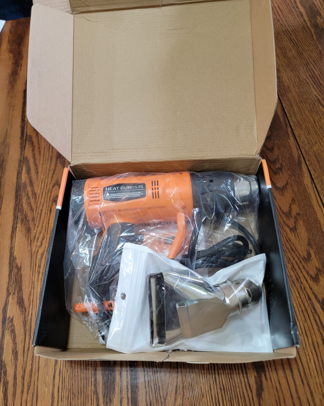 SEEKONE Heat Gun 1800W Heavy Duty Hot Air Gun Kit (752F & 1112F) open box
