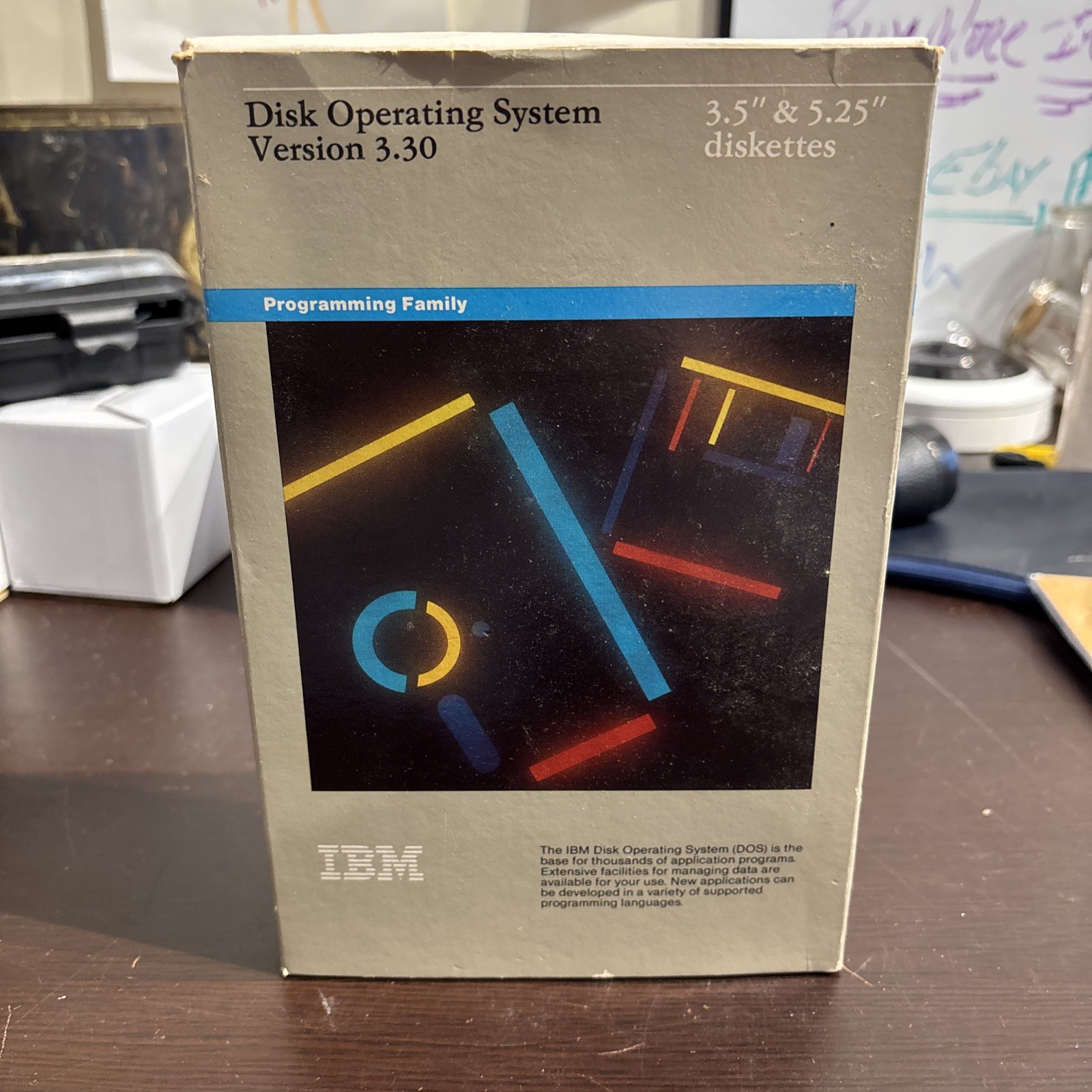 IBM Disk Operating System 3.30 W/ Disks - 3.5" and 5.25" Diskettes Complete