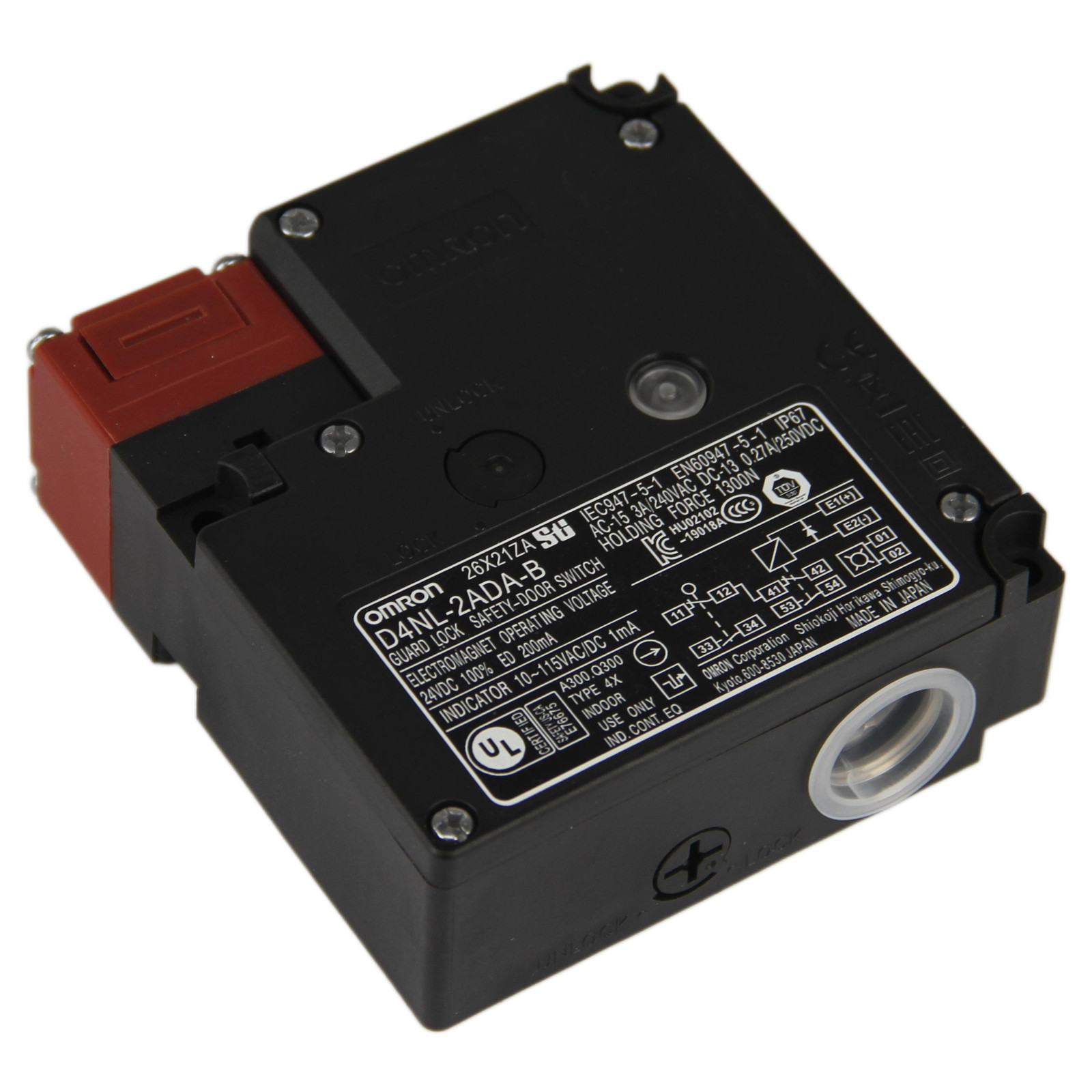 NEW Omron D4NL-2ADA-B Guard Lock Safety Limit Switch