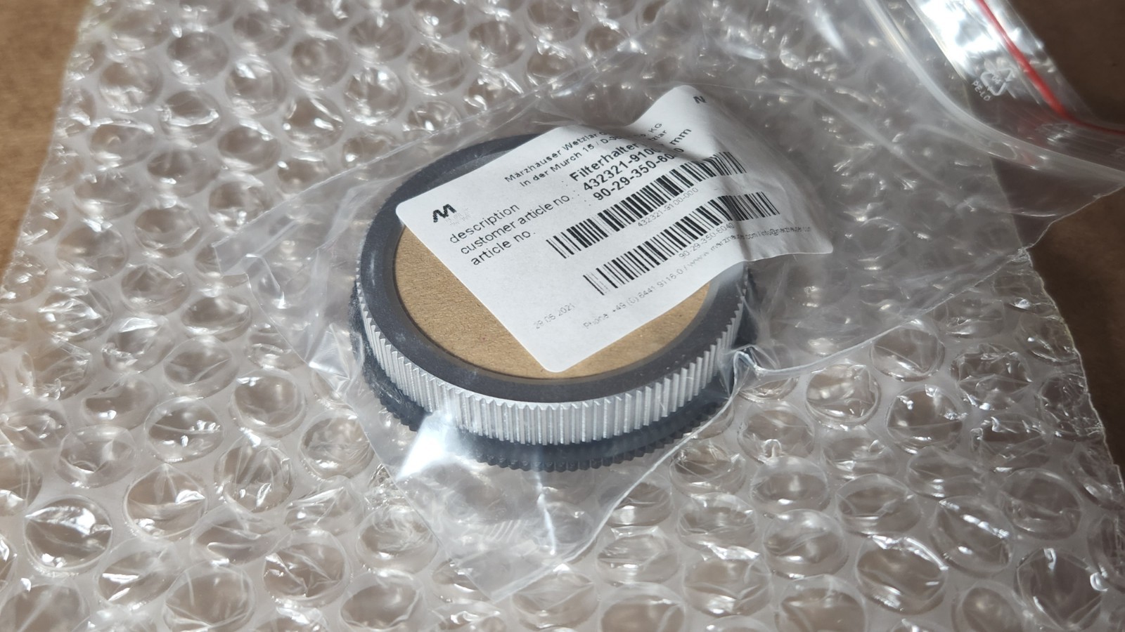 NEW Zeiss 432321-9100-000 Holder TCA for Test Standard 432321-9100