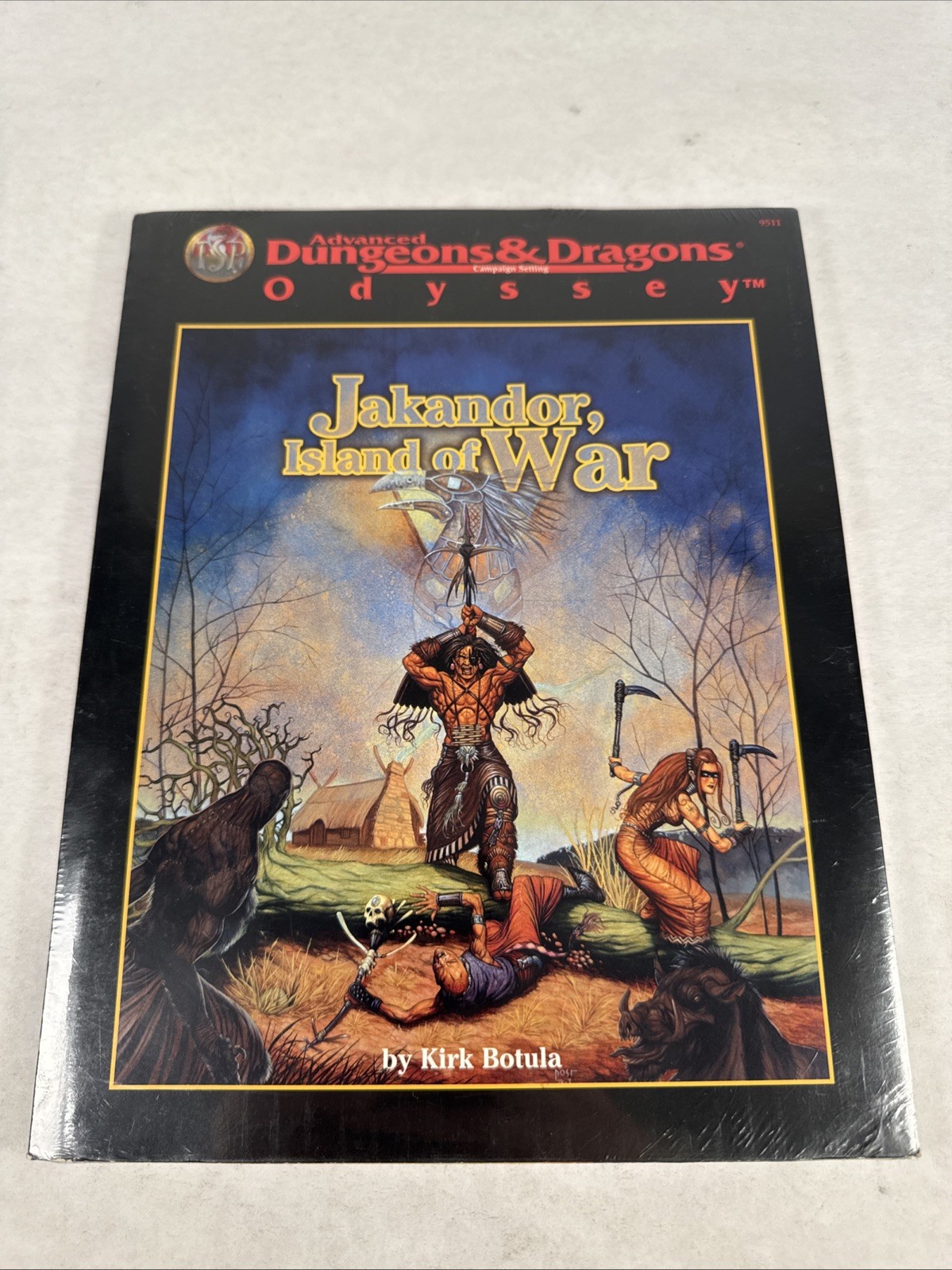 TSR AD&D 2nd Ed Jakandor - Island of War SW (New)