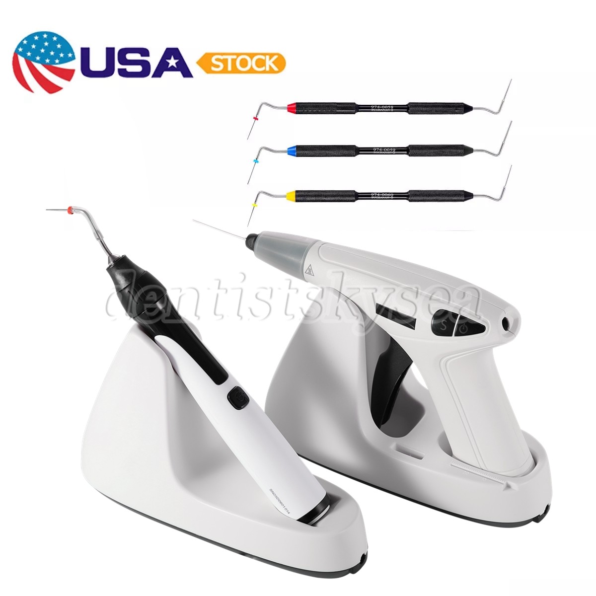 Cordless Endo Obturation System Heated Pen/ Gutta Percha Heated Pen &Gun Dental