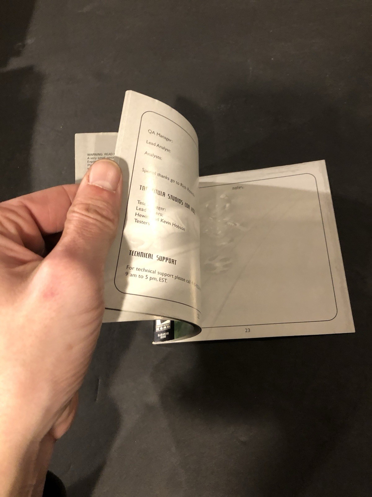 Ball breakers ps1 Manual only