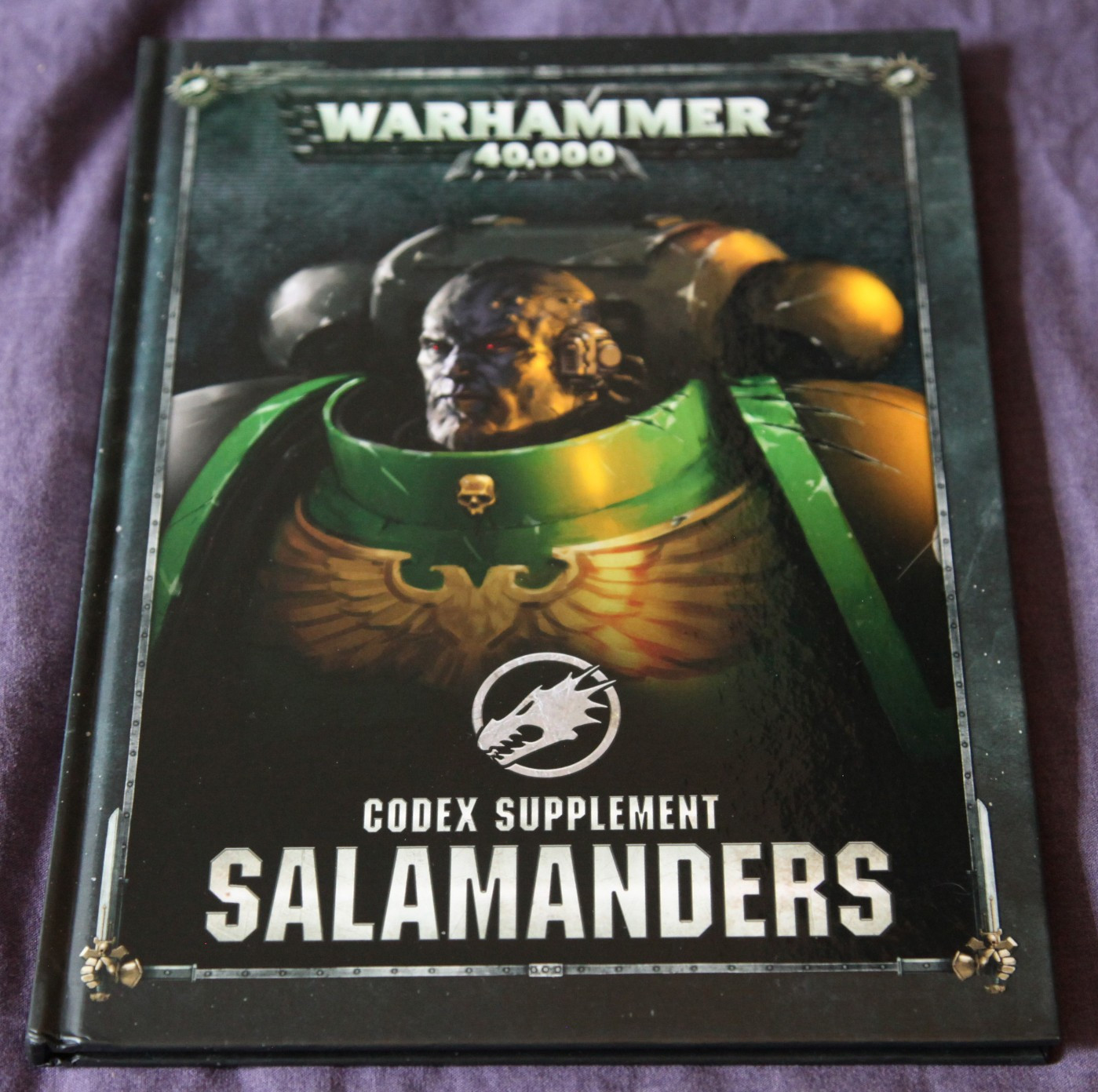Warhammer 40k, Salamanders Codex Supplement, Hardback Edition, Games Workshop