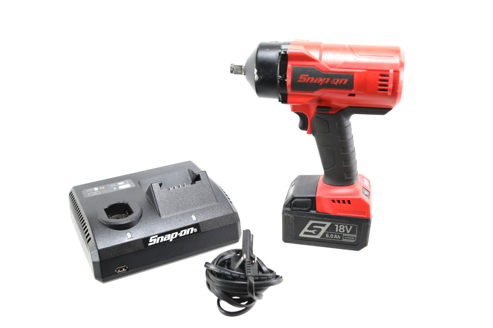 Snap On CT9050 1/2" Impact Driver Cordless & 5.0AH Battery Pack