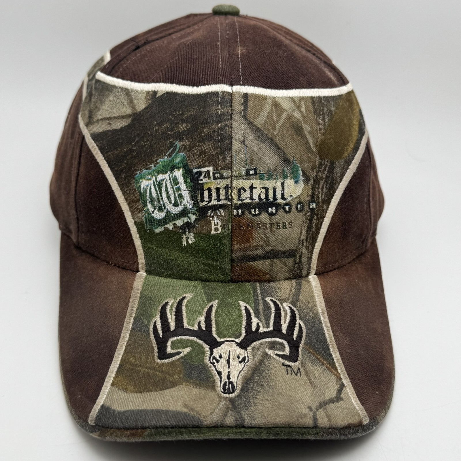 Buckmasters Whitetail Hunting Camo Hat Paramount Outdoors Adjustable Brown Cap