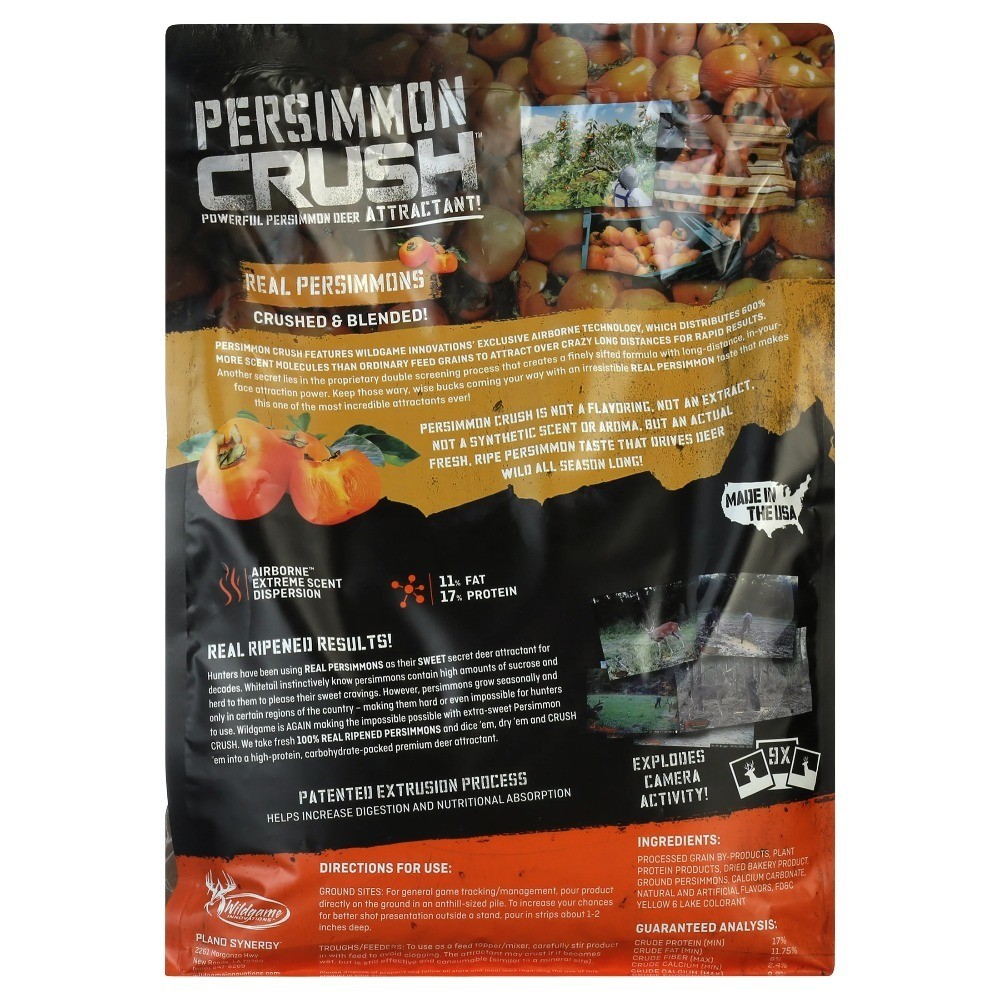 Powerful Nutritious Long-Lasting Persimmon Crushed Deer Attractant with Real
