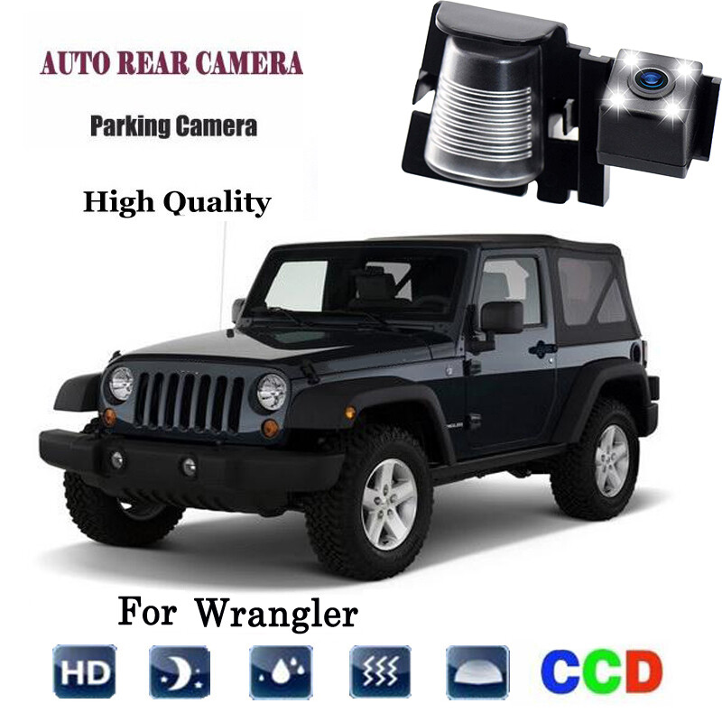 Car Reversing Rearview Backup CCD Parking Camera Fit For Jeep Wrangler 2007-2018