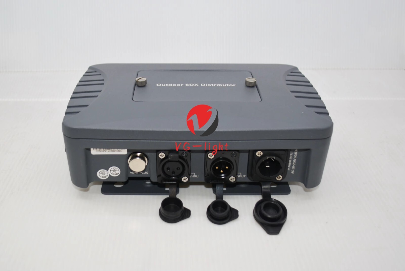 Outdoor 6CH DMX Splitter DMX512 Light Controller Stage DJ Light IP65 Distributor