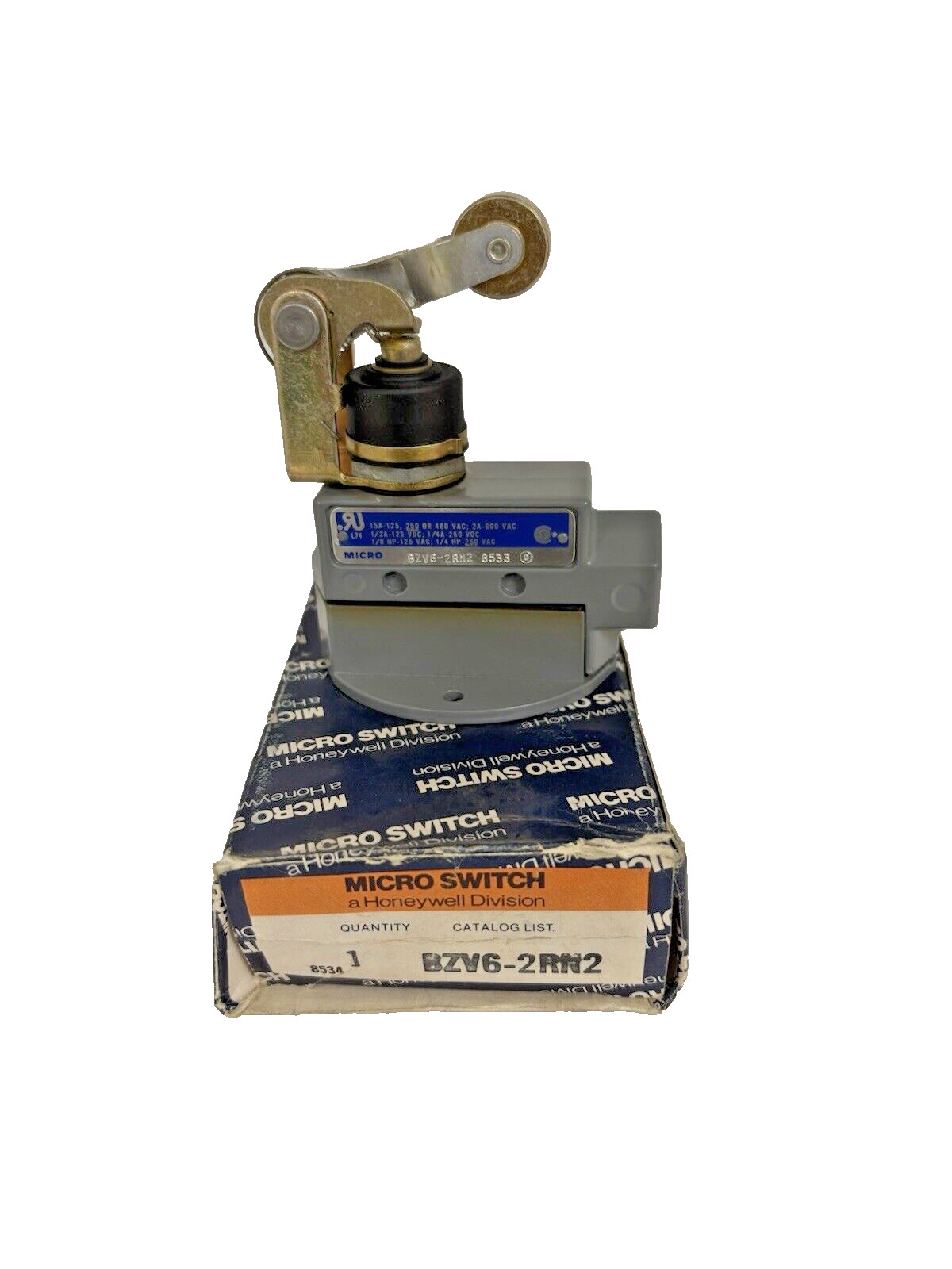 NEW MICRO SWITCH BZV-2RN2 HONEYWELL LIMIT SWITCH