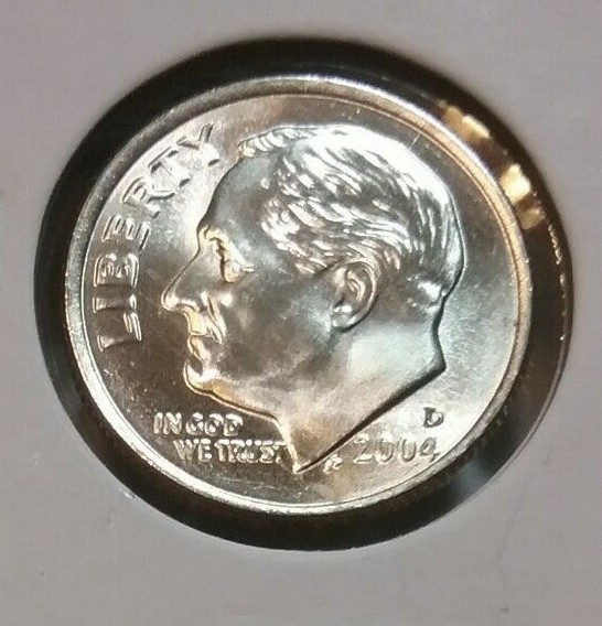 2004 Roosevelt Dime  D - BU - Uncirculated