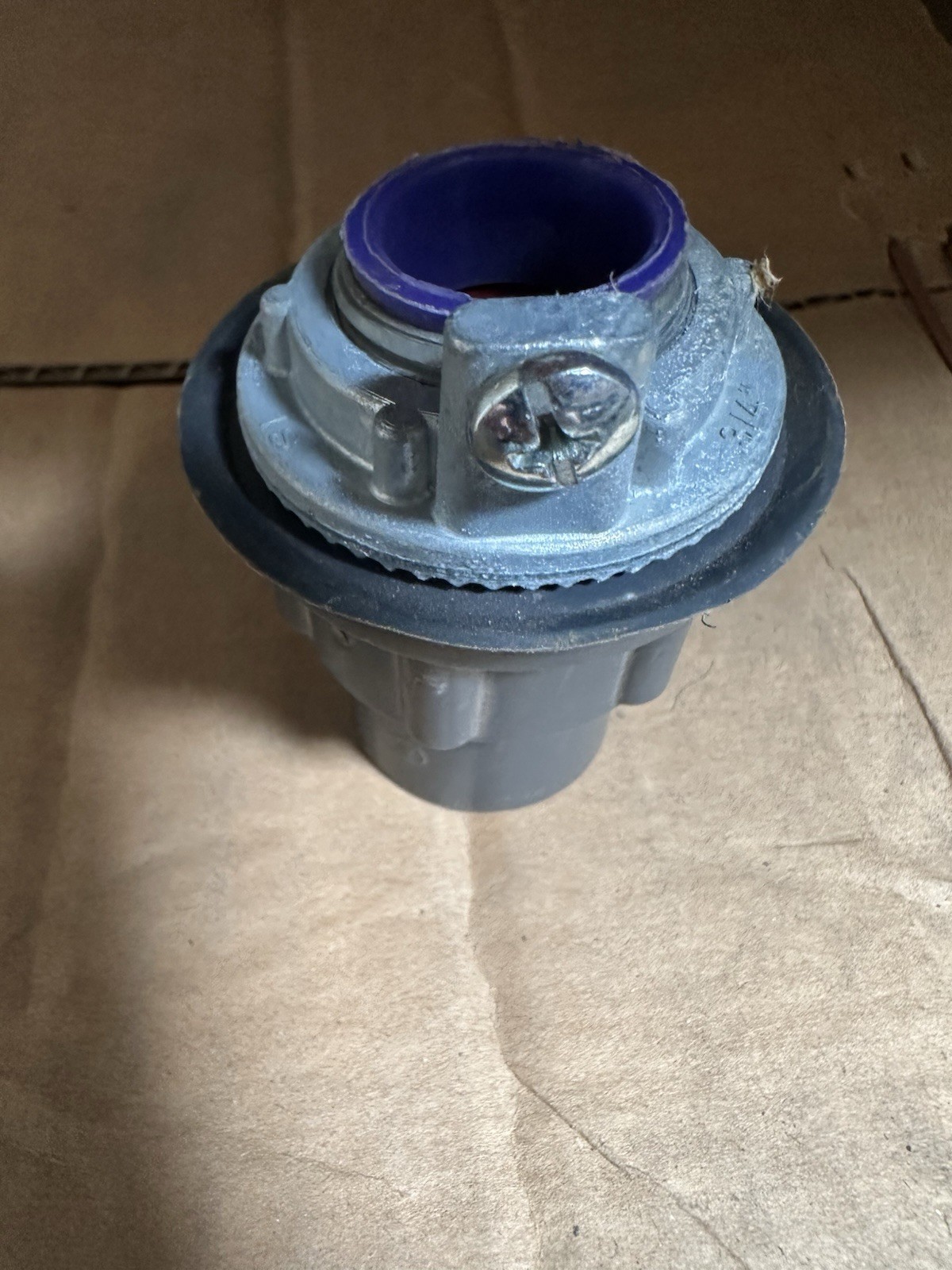 PRST2 Ocal Plasti-bond PRST2-G, 3/4”Knockout Hub Pvc Coated Myers Connector NEW