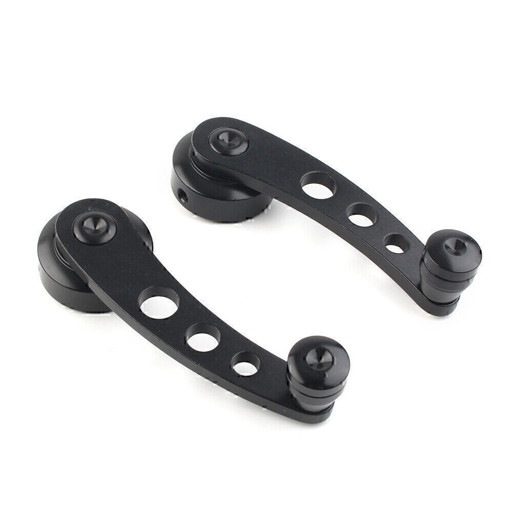 US 2Pcs Universal Aluminum Alloy Window Handle Winder Riser Winder Crank Riser