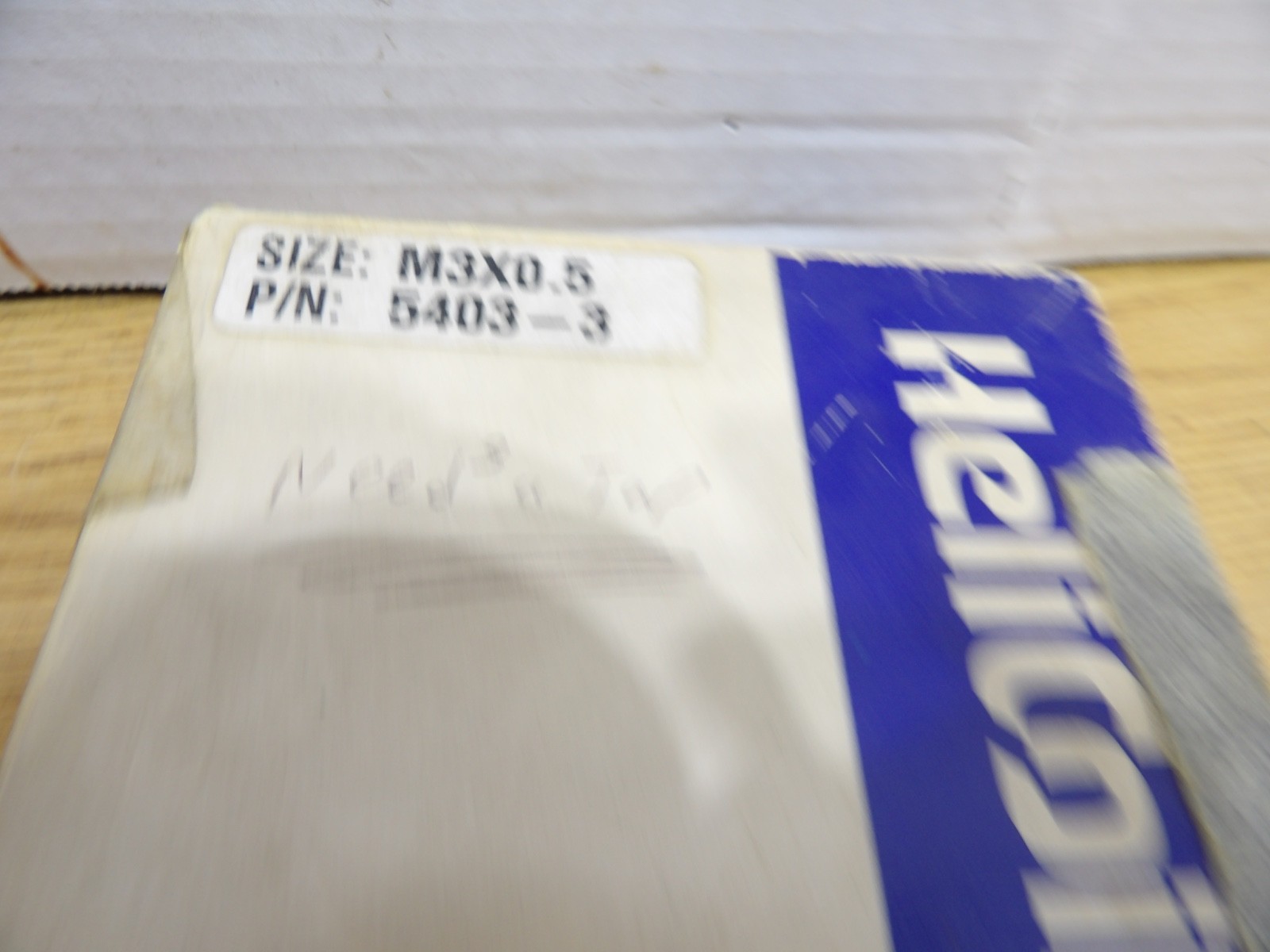 Helicoil M3X0.5.  5403-3 Metric Master Thread