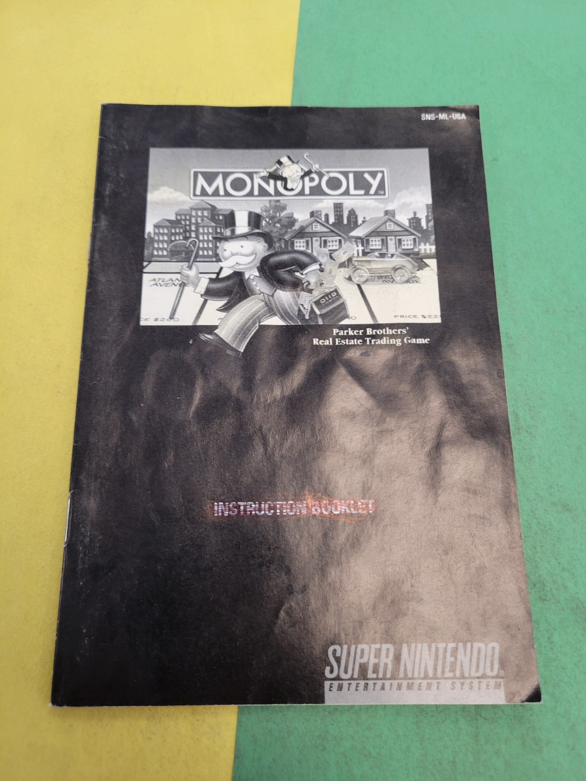 Monopoly Manual SNES