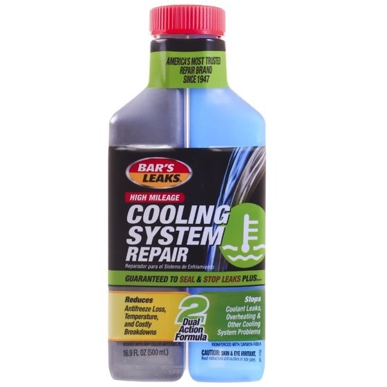 Bar's Leaks High Mileage Cooling System Repair Antifreeze & Coolant 16.9 oz